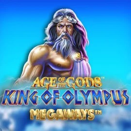 Official Slots logo: Age Of The Gods: King of Olympus Megaways by Origins at Marvel Casino