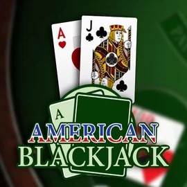 American Blackjack logo – Table Games by Habanero at Marvel Casino