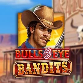 Official Slots logo: Bulls Eye Bandits by Origins at Marvel Casino