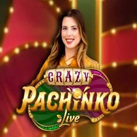 Live Casino logo of Crazy Pachinko from Evolution at Marvel Casino