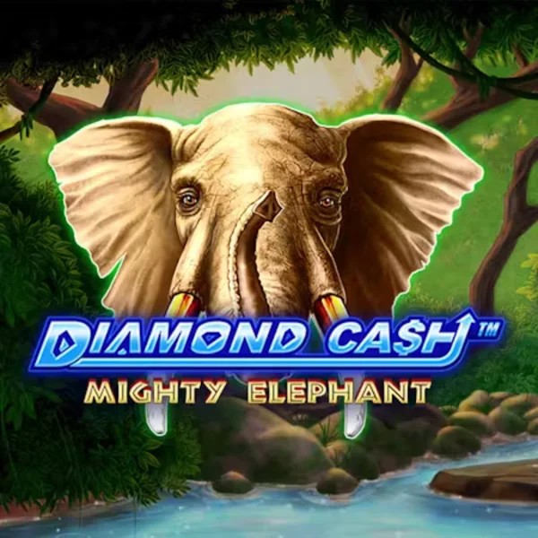Diamond Cash Mighty Elephant slot logo by Greentube at Marvel Casino