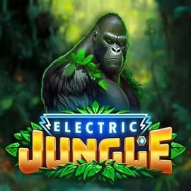 Electric Jungle logo by Atomic Slot Lab at Marvel Casino