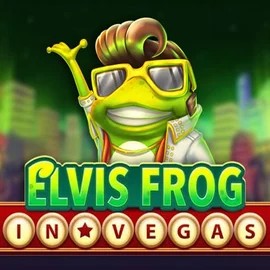 Elvis Frog In Vegas slot visual from BGAMING available on marvelcasino.eu