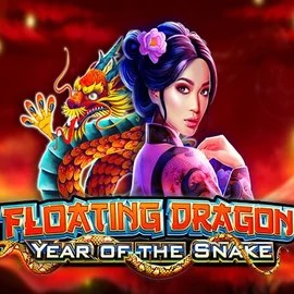Floating Dragon Year of the Snake slot visual from Pragmatic Play available on marvelcasino.eu