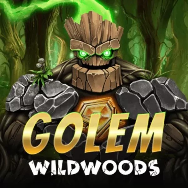 Golem Wildwoods logo by BF Games Marvel Casino