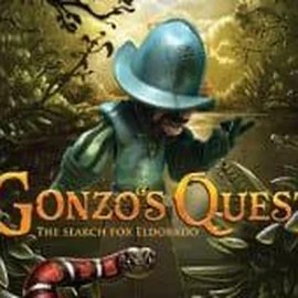 Gonzo&#039;s Quest casino game by NetEnt – featured logo at Marvel Casino