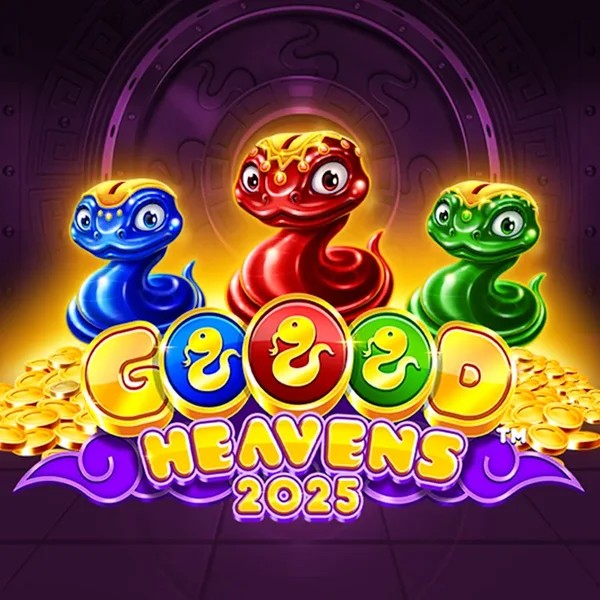 Official Slots logo: Goood Heavens by Rarestone Gaming at Marvel Casino