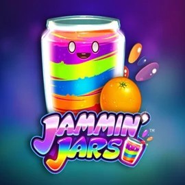 Jammin Jars slot logo by Push Gaming at Marvel Casino
