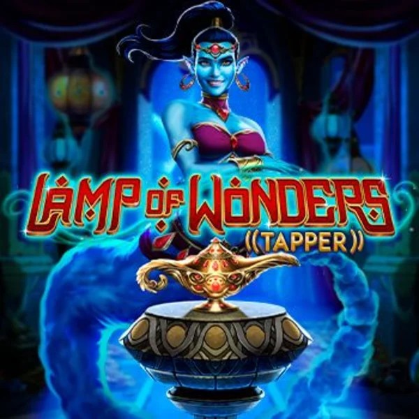 Lamp Of Wonders Tapper slot logo by Greentube at Marvel Casino