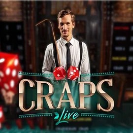Live Craps casino game by Evolution – featured logo at Marvel Casino