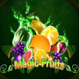 Magic Fruits Deluxe slot logo by Wazdan at Marvel Casino