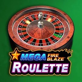 Mega Fire Blaze Roulette online game logo by Playtech on marvelcasino.eu