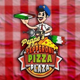 Peppe’s Pepperoni Pizza Plaza logo by Pragmatic Play Marvel Casino