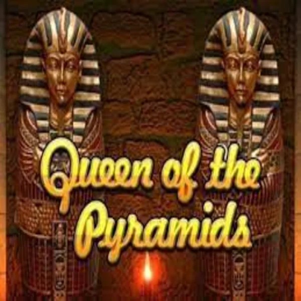 Queen of the Pyramids logo by Playtech Marvel Casino