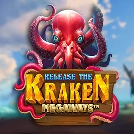 Release the Kraken Megaways logo by Pragmatic Play Marvel Casino